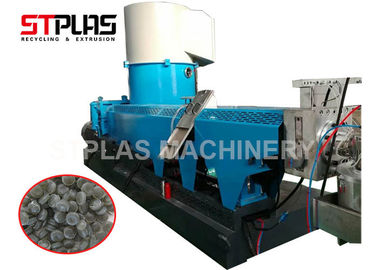 Máquina de reciclaje plástica inútil de la pelotilla para la película de los PP PE, bolsos tejidos, fibras materiales