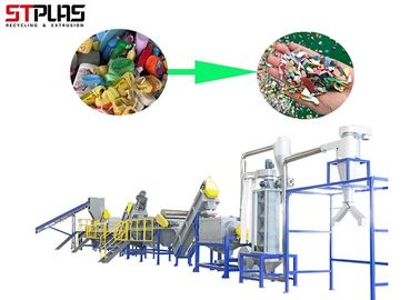 plástico del HDPE 500kg/h que se lava reciclando el equipo del fregado de las botellas del HDPE de la máquina