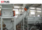 Bolsos tejidos PP automáticos que reciclan la limpieza de la película del LDPE que machaca la cadena de producción