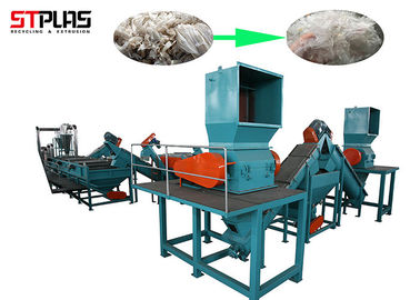 Máquina de reciclaje plástica y lavadora de la película inútil rápida del LDPE con servicio largo