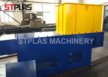 Máquina plástica de la trituradora del solo eje/máquina chipper para el neumático de goma de la botella del ANIMAL DOMÉSTICO