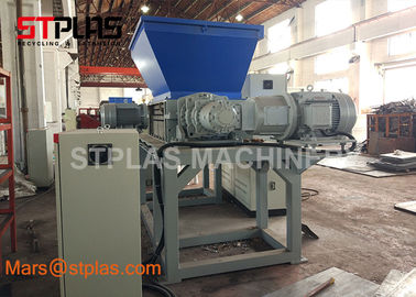 Trituradora de la poder de aluminio del eje/tipo dobles trituradora 22~90KW de la basura de la lata