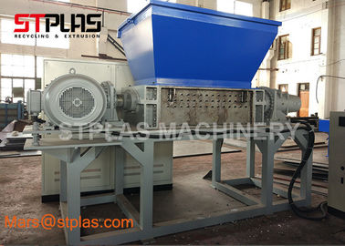 Trituradora de la poder de aluminio del eje/tipo dobles trituradora 22~90KW de la basura de la lata