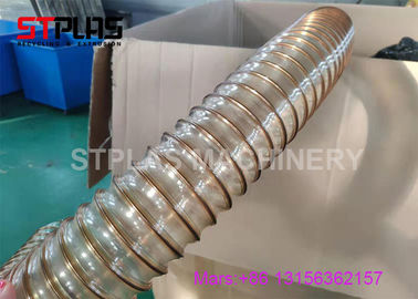 el special horizontal de la trituradora para la manguera plástica del espiral de la succión del alambre de acero