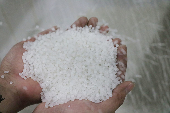 Máquina plástica sólida del extrusor de los gránulos del HDPE de Ring Cutting de las aguas residuales de la sola etapa